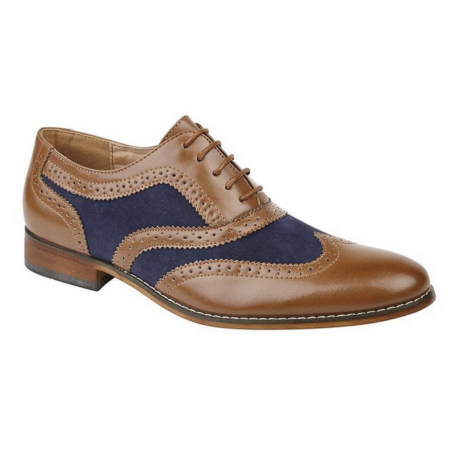 Schnürschuhe mit Lochmuster