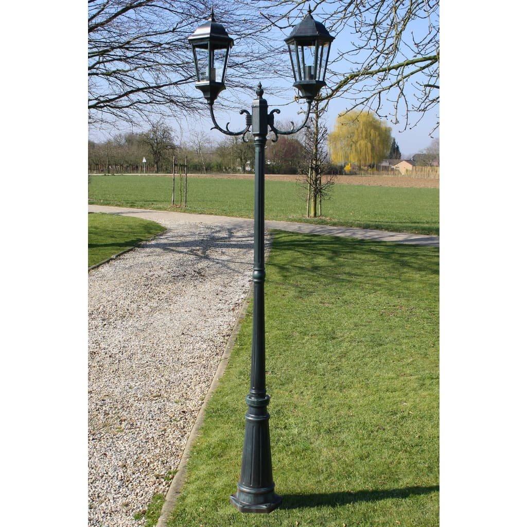 VidaXL Lampe de jardin aluminium  