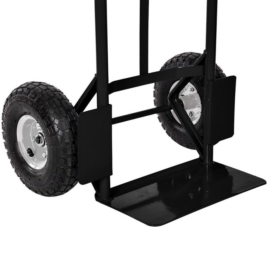 Tectake Carrello portapacchi con pneumatici  