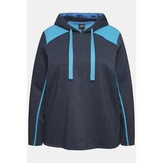 Ulla Popken Waffelpikee A-Linie Langarm Hoodie  