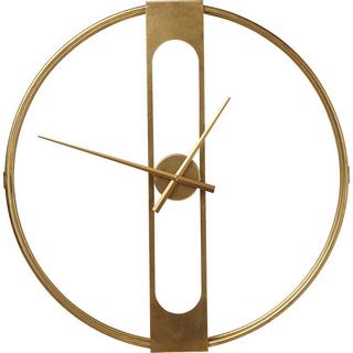 KARE Design Orologio da parete clip oro rotondo 60 cm  