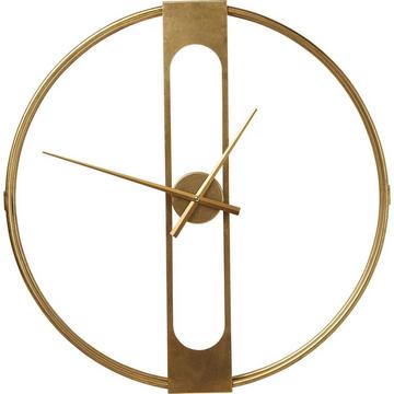 Orologio da parete clip oro rotondo 60 cm