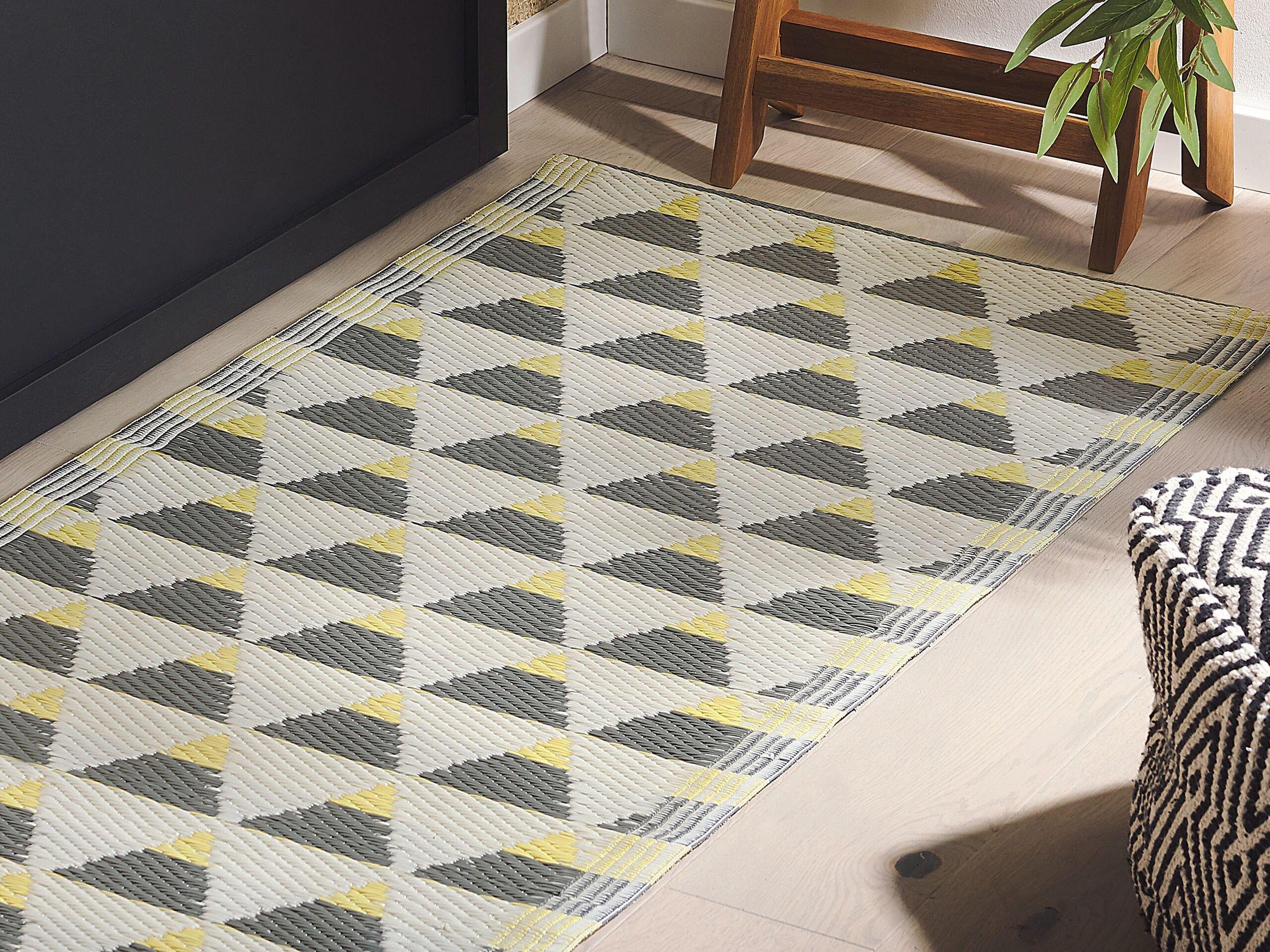 Beliani Tapis en Polypropylène Moderne HISAR  