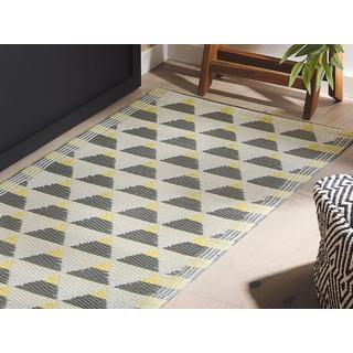 Beliani Tapis en Polypropylène Moderne HISAR  