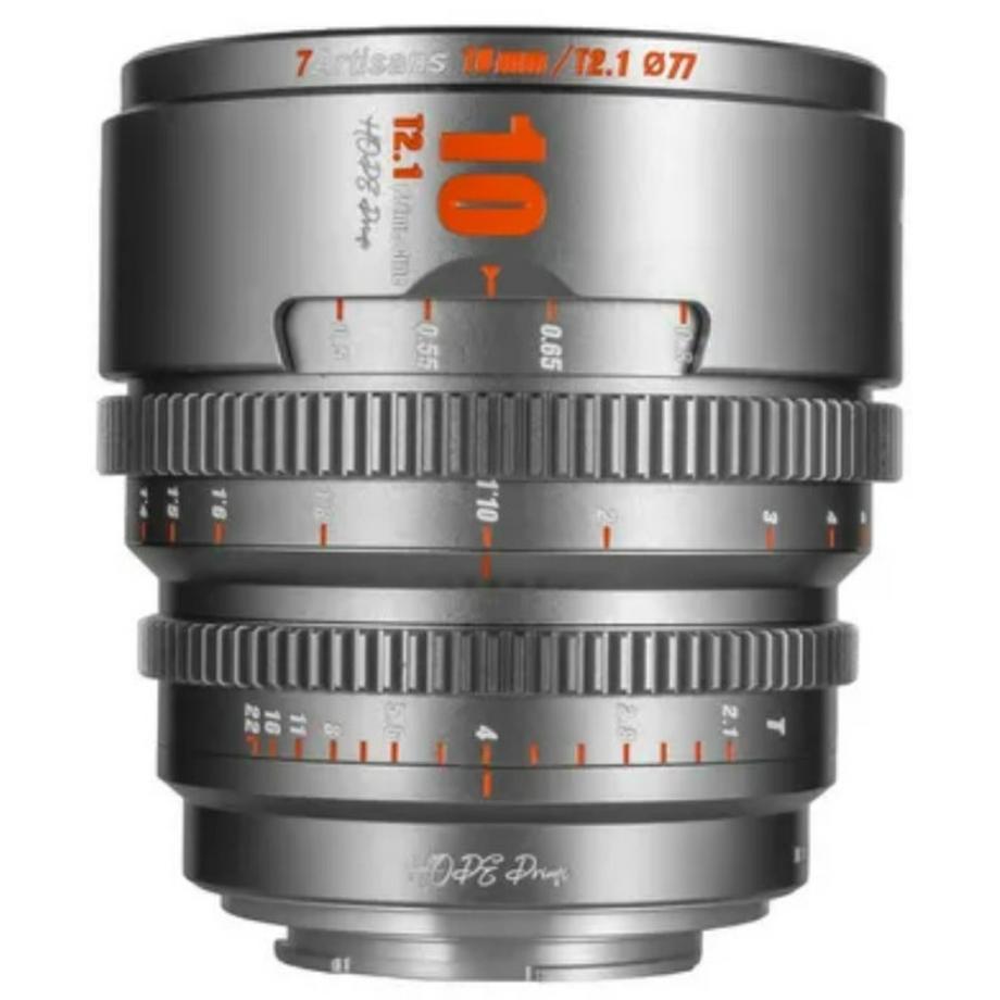 7Artisans 10mm T2.1 Prime Cine (Sony E) Titane