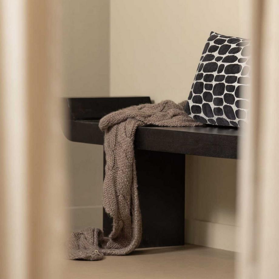 mutoni living Banc Lox noir  