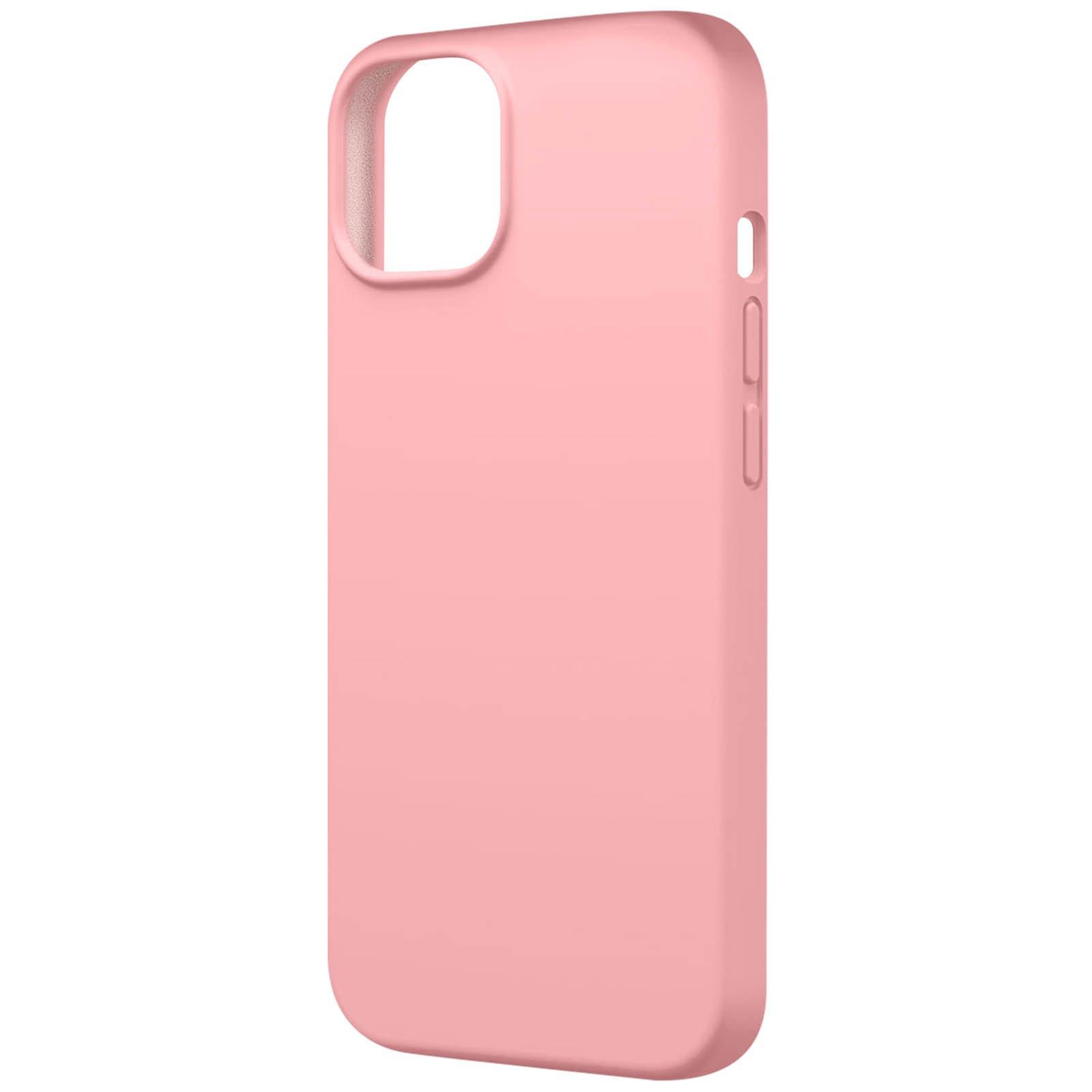 Avizar  Coque iPhone 15 Plus, Mat Doux Rose 