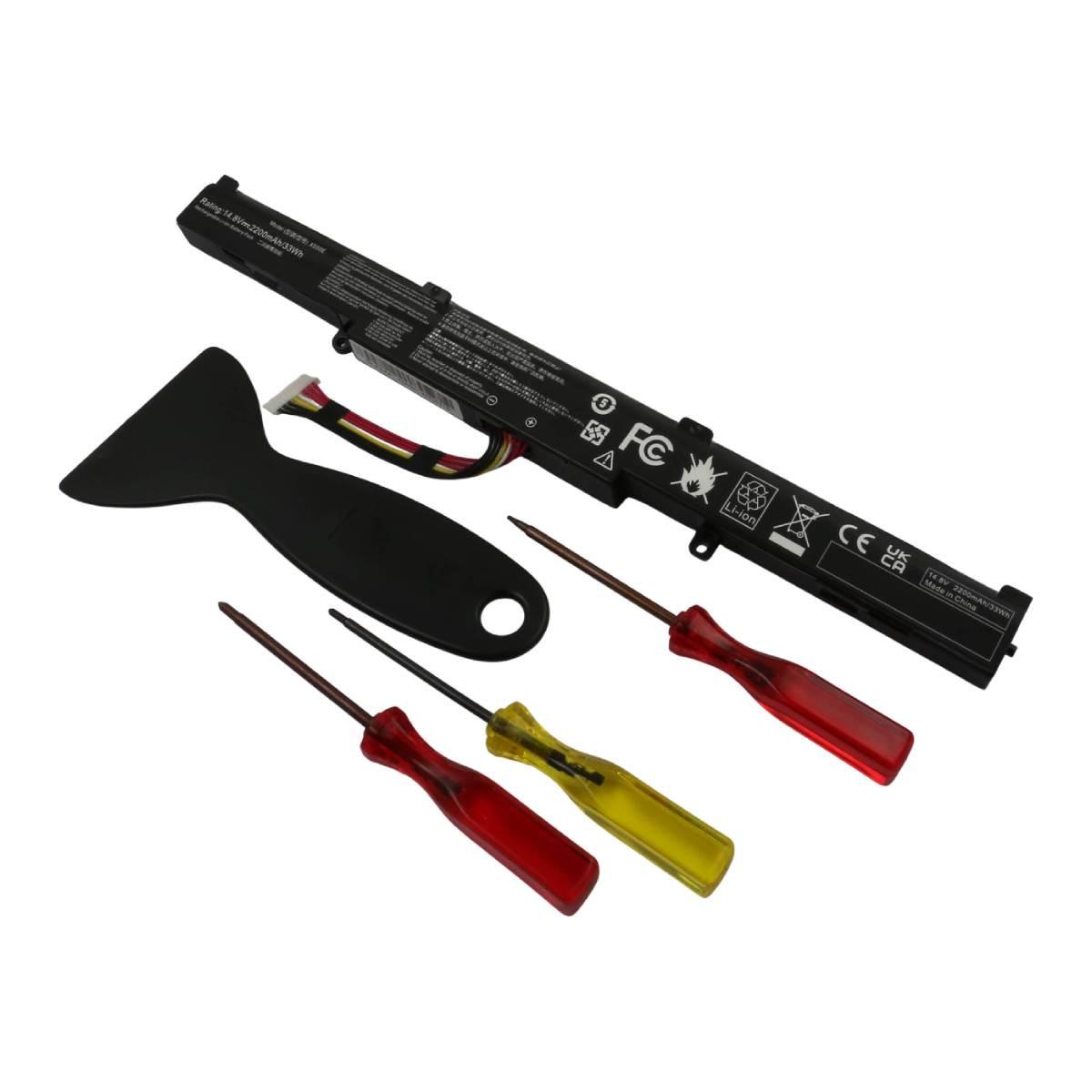 Batterie BLESYS A41-X550E Pour ASUS F751 F550 Series - 14.4V 2200mAh 4 Cellules Li-ion