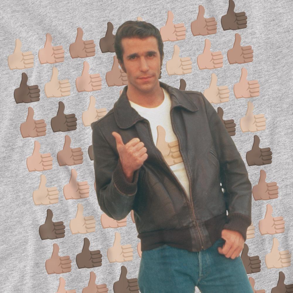 Happy Days Innovator T-Shirt Stampata a Maniche Corte  