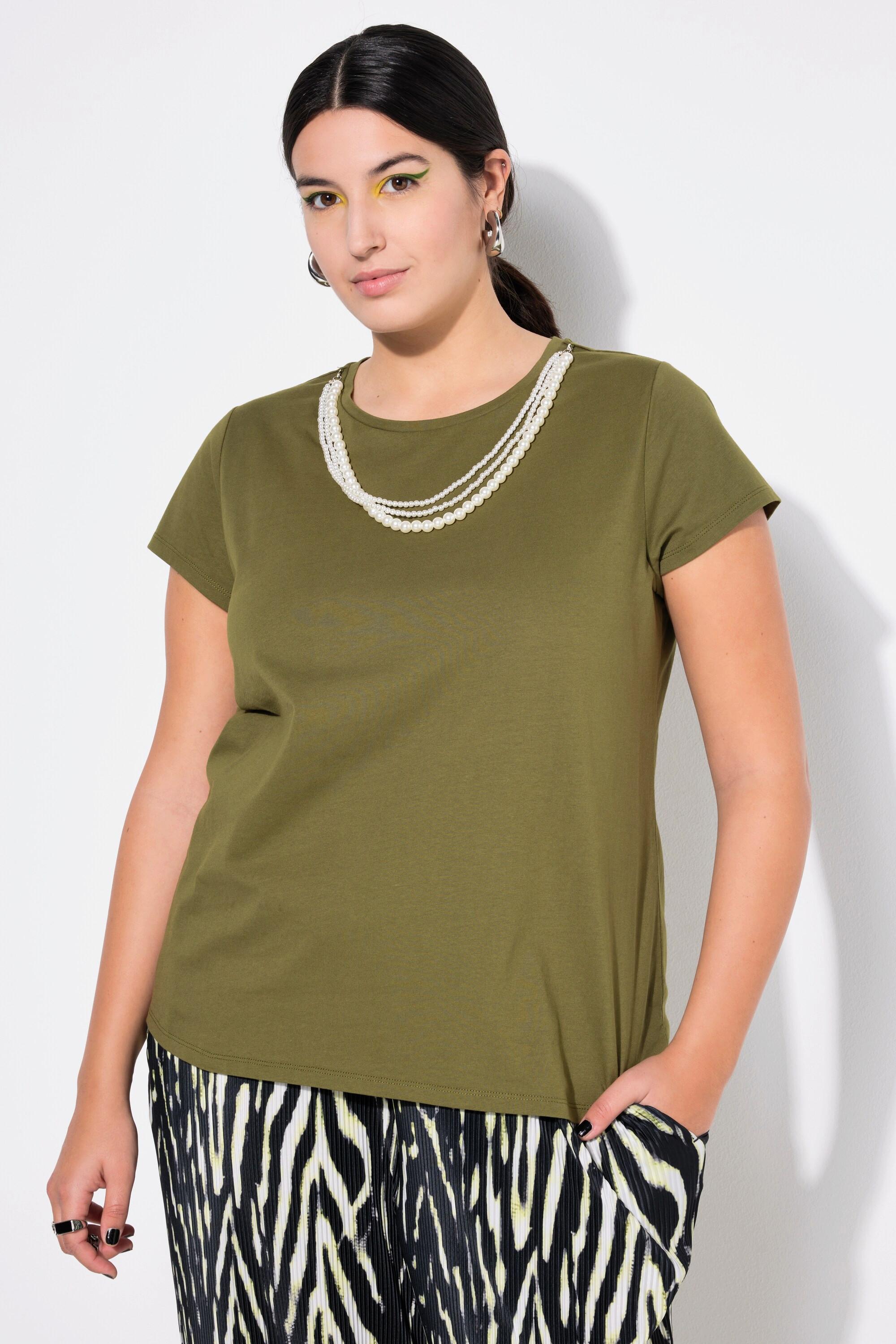 Studio Untold  T-shirt classica con catenina staccabile 