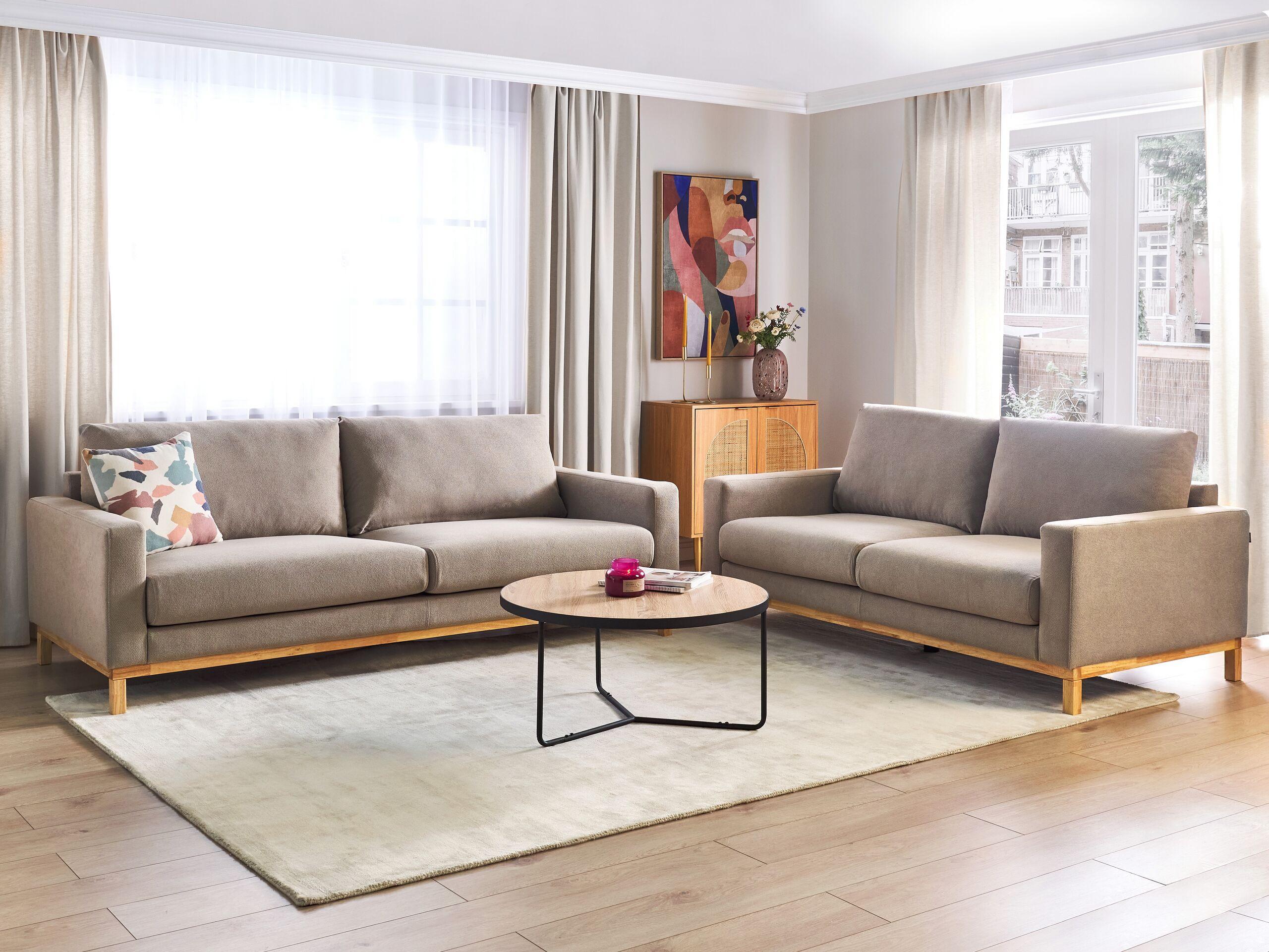 Beliani 2 Sitzer Sofa aus Polyester Modern SIGGARD  