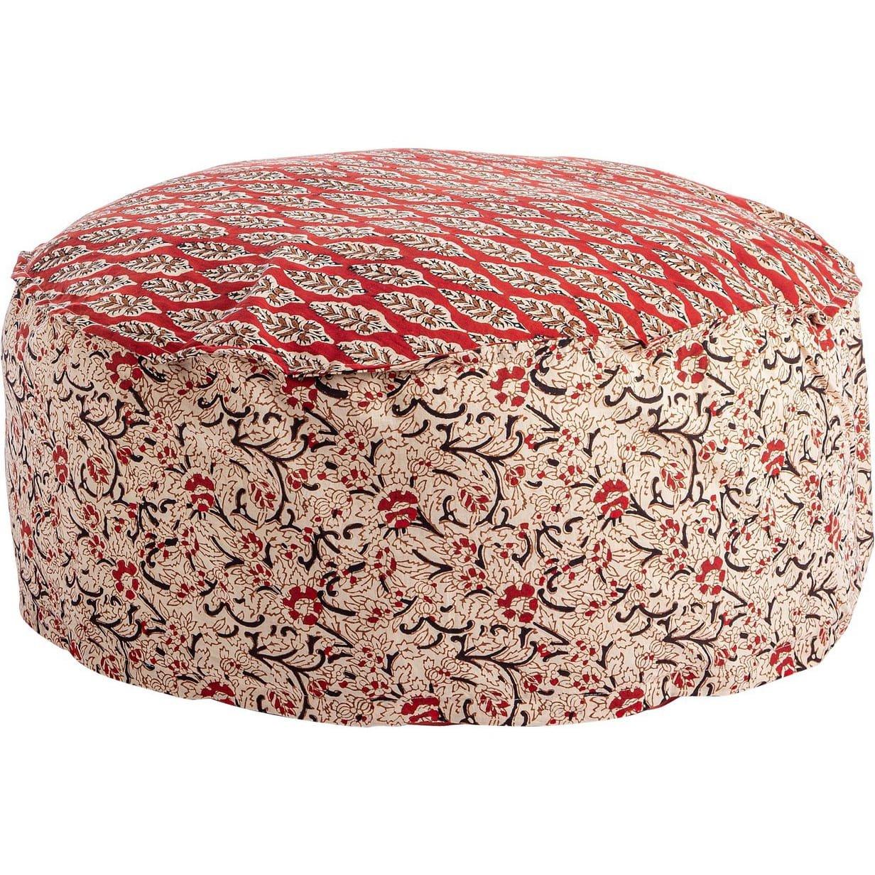 mutoni Pouf Lorient rosso  