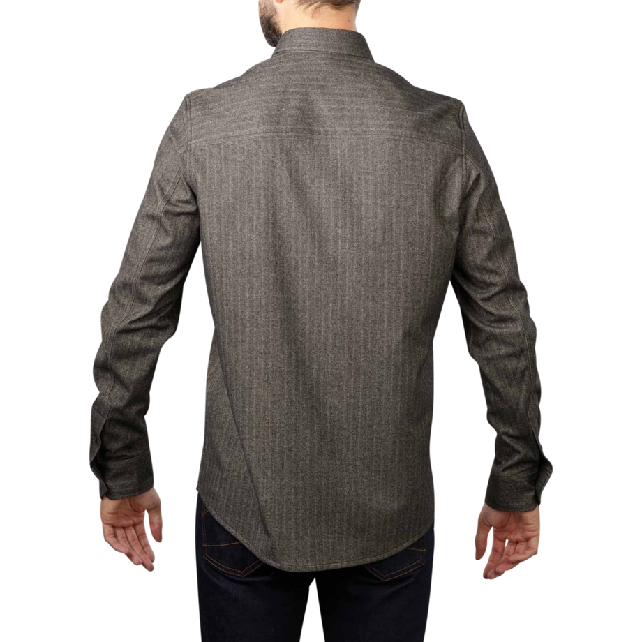 DRYKORN Herringbone Liet Overshirt  