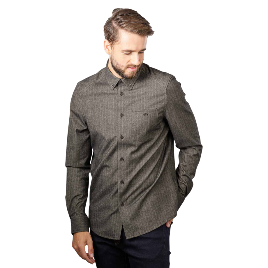 Herringbone Liet Overshirt