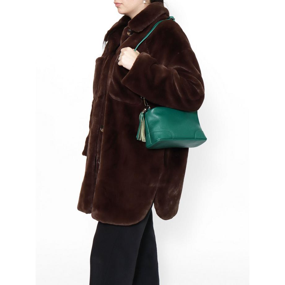 Gave Lux Leder Hobo Handtasche  