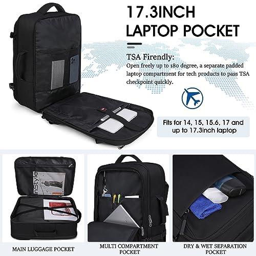 Only-bags.store Sac à dos pour ordinateur portable, sac d'école pour adolescents, grand sac à dos de voyage étanche, multifonction, bagage à main avec sac à chaussures  