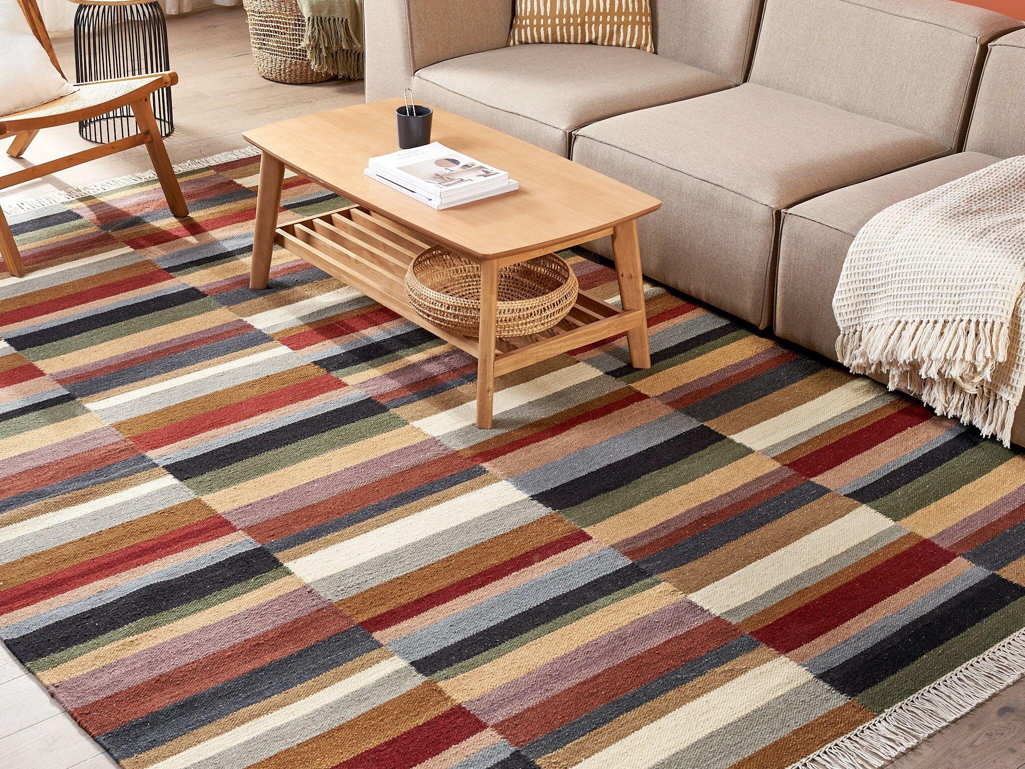 Beliani Tapis en Laine Traditionnel MUSALER  