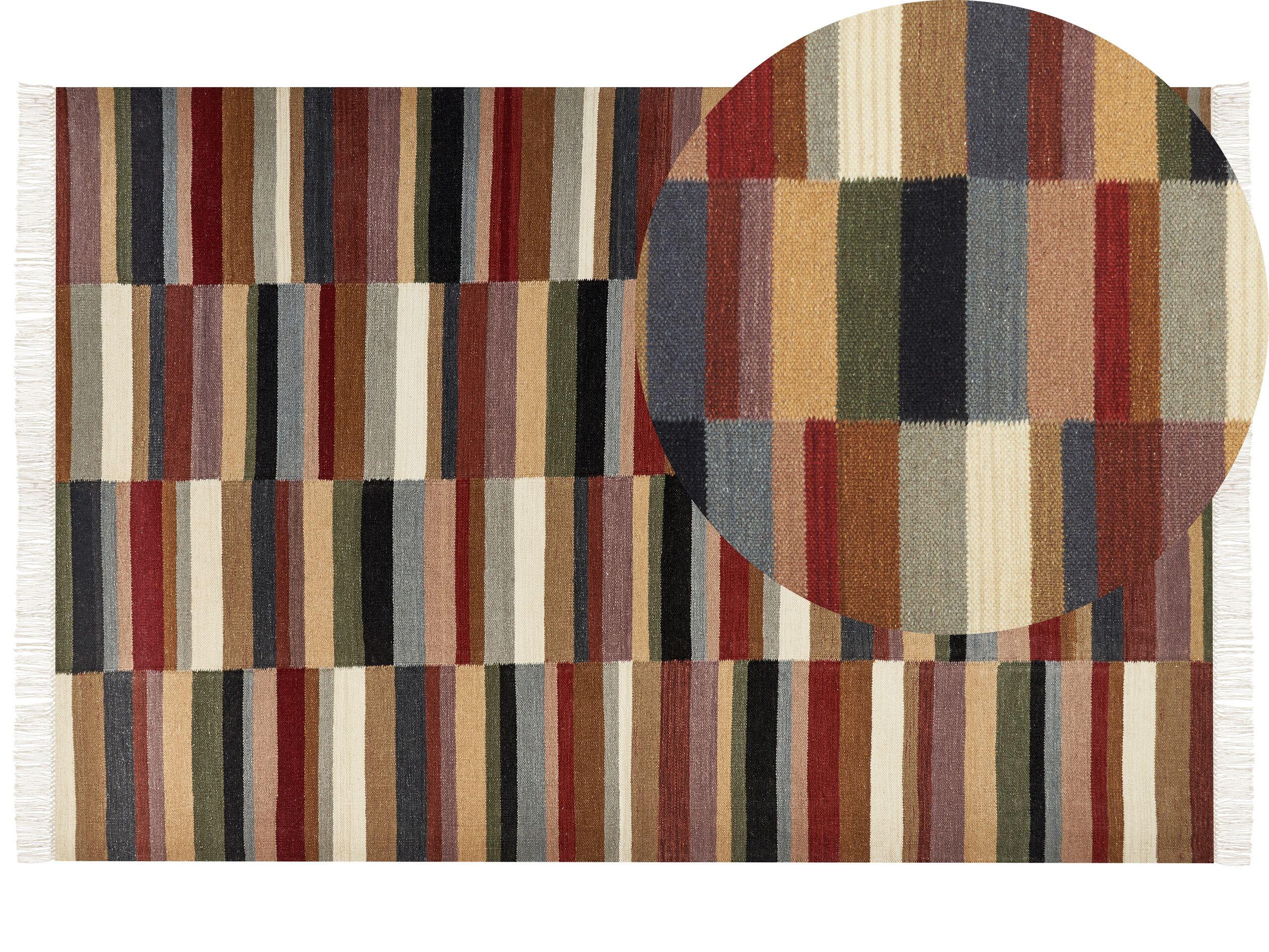 Beliani Tapis en Laine Traditionnel MUSALER  