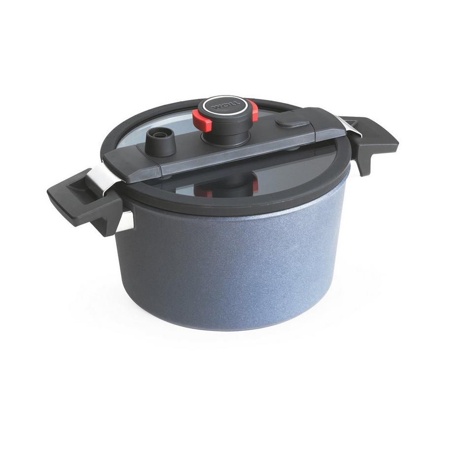 Woll  Niederdruck-Schnellkochtopf mit transparentem Deckel, 24 cm 