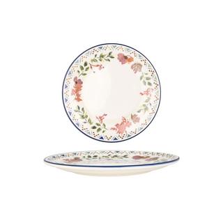 Bonna Assiette à desserts - Spring -  Porcelaine - lot de 6  