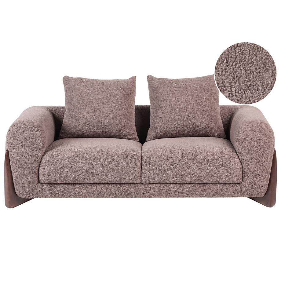 2 Sitzer Sofa aus Bouclé Modern VINLIDEN