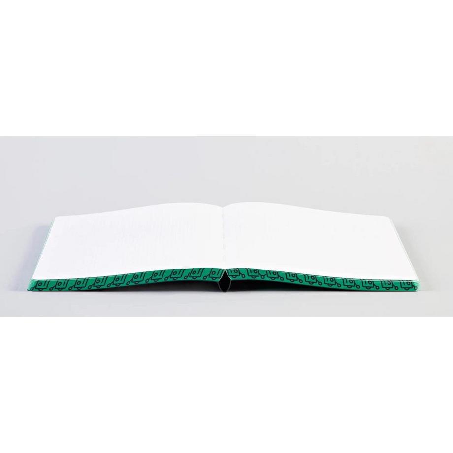 Nuuna Carnet GRAPHIC L TRUST NO ROBOTS  