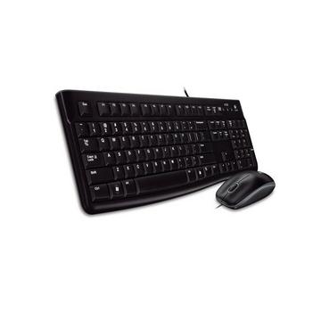 Azerty-Tastatur und kabelgebundene Desktop-Maus  Mk120