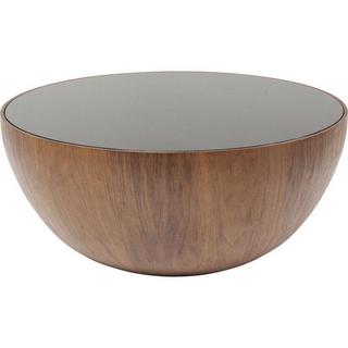 KARE Design Table basse Tear Drops Noyer Ø80cm  