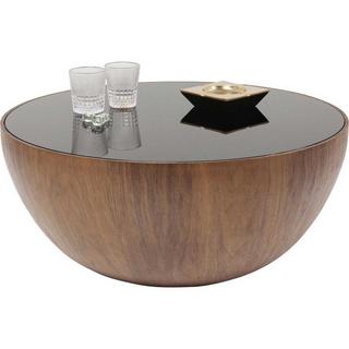 KARE Design Table basse Tear Drops Noyer Ø80cm  