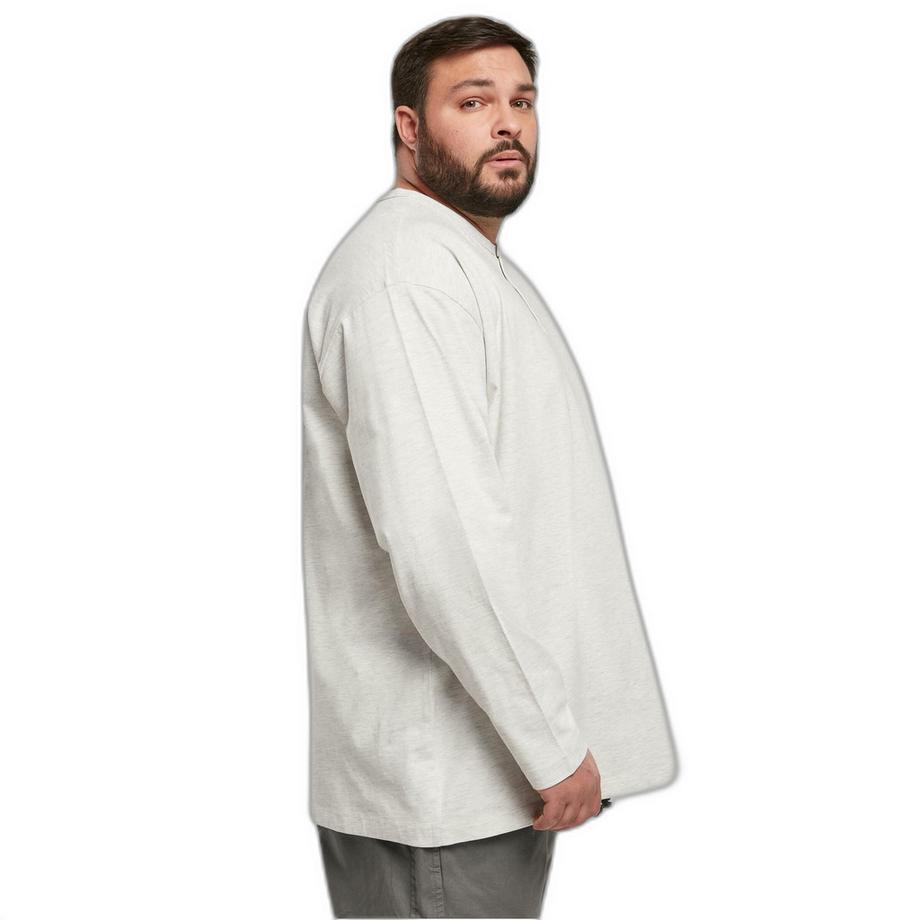 URBAN CLASSICS T-shirt Henley Oversized Manches Longues  