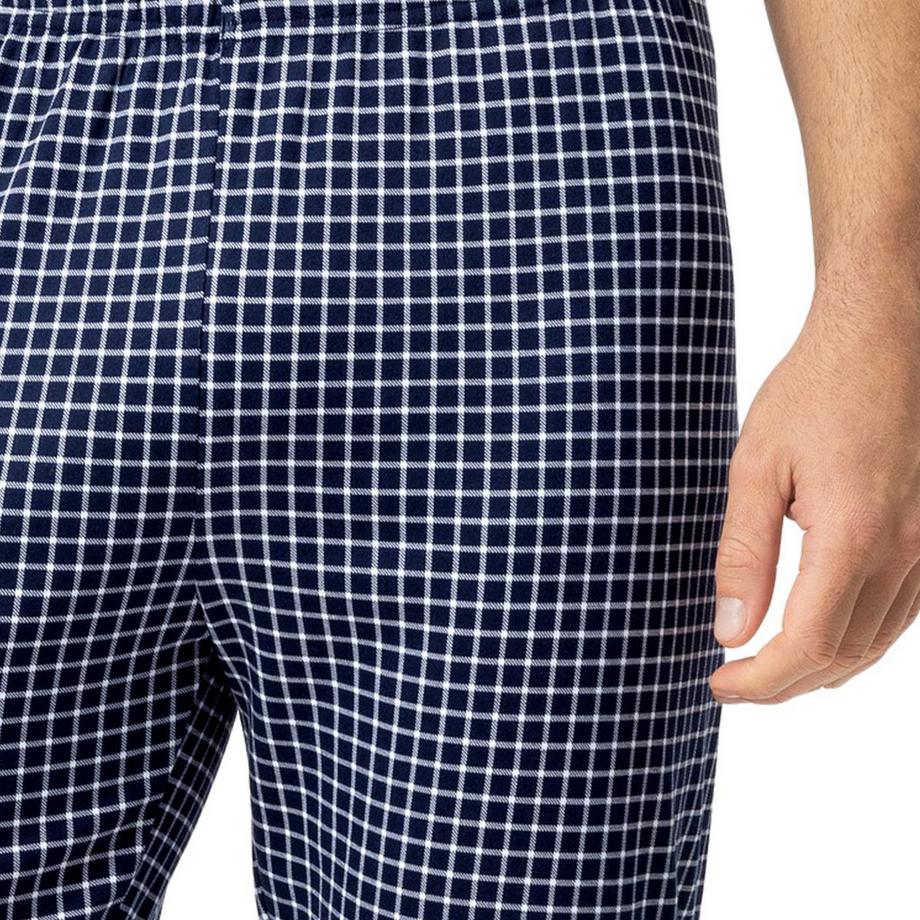 mey White Check - pantalon de pyjama  