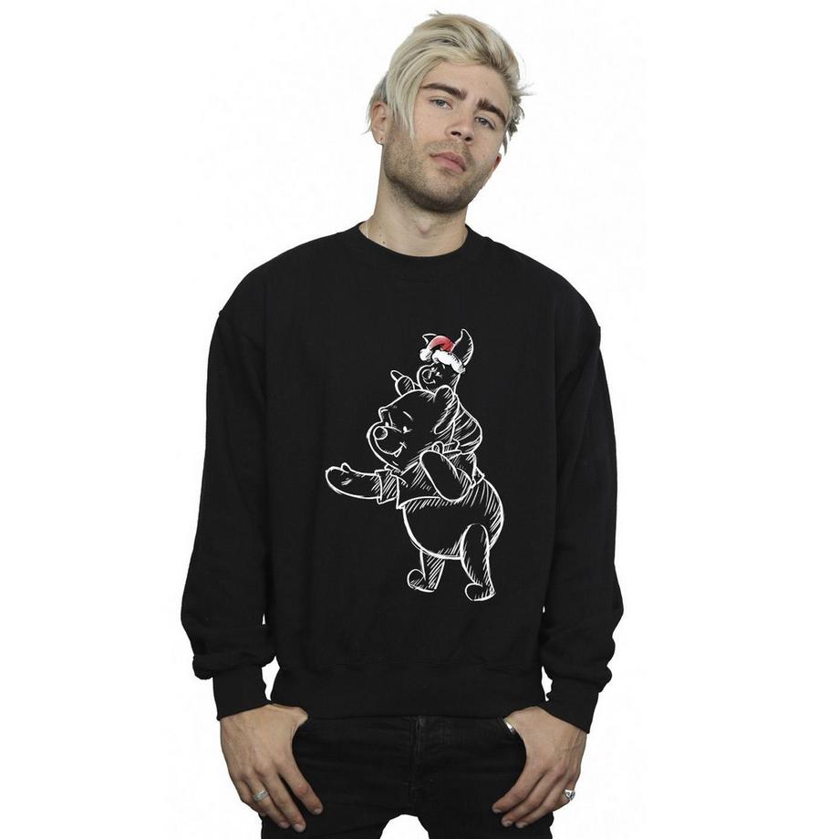 Disney Winnie l'Ourson Porcinet Sweat-shirt de Noël  