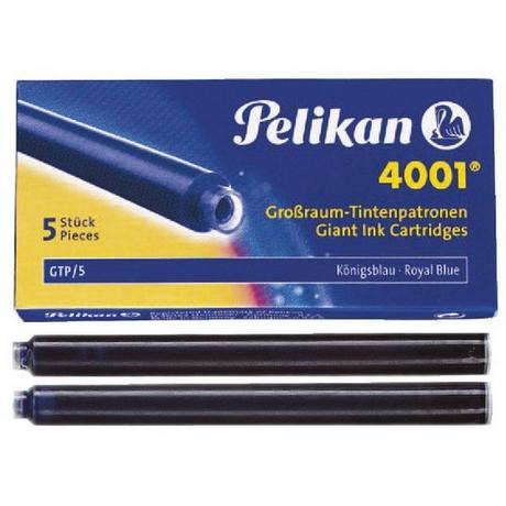 Pelikan PELIKAN Tinte 4001 GTP/5 310607 blauschwarz 5 Stück  