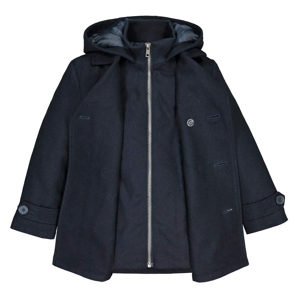 La Redoute Collections  Warme Cabanjacke mit Kapuze 