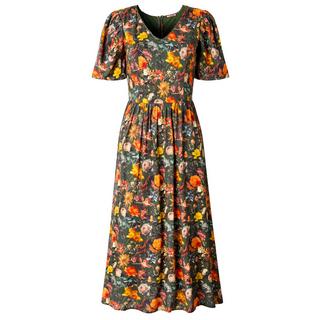 Joe Browns Abito Vintage Stampa Floreale Autunnale  