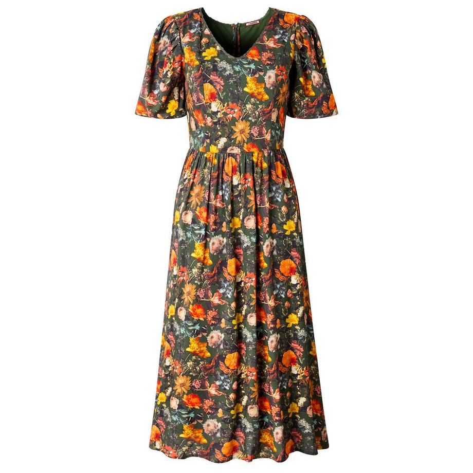 Joe Browns Robe Vintage Imprimé Floral Automne  