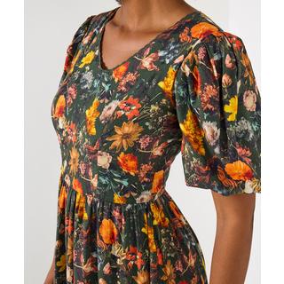 Joe Browns Abito Vintage Stampa Floreale Autunnale  