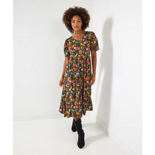 Joe Browns Abito Vintage Stampa Floreale Autunnale  