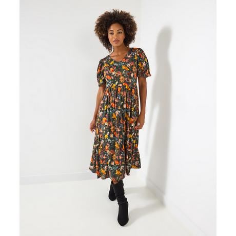 Joe Browns Abito Vintage Stampa Floreale Autunnale  