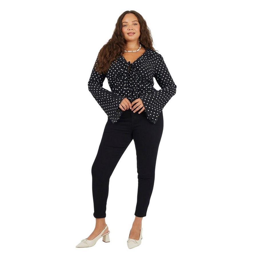 Brave Soul Jeans Taille Haute Coupe Skinny  