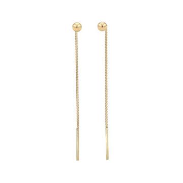 Ohrringe Hänger Geo Kugel Basic Durchziehen