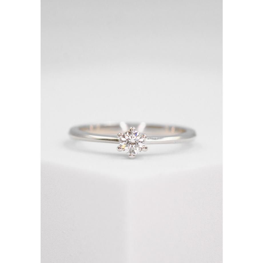 MUAU Schmuck  Ring Weissgold 750 