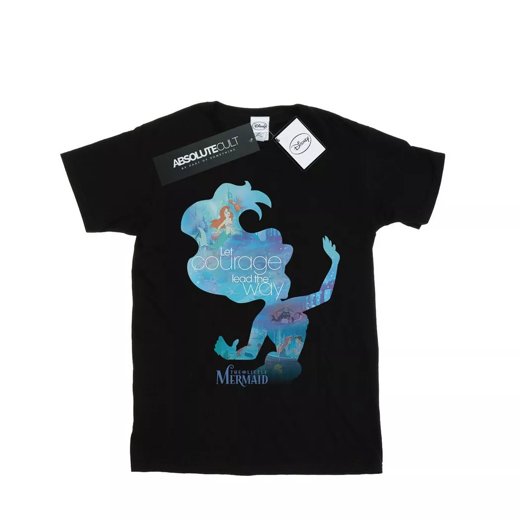 Disney PRINCESS - TShirt, für Damen, Schwarz, Größe XL