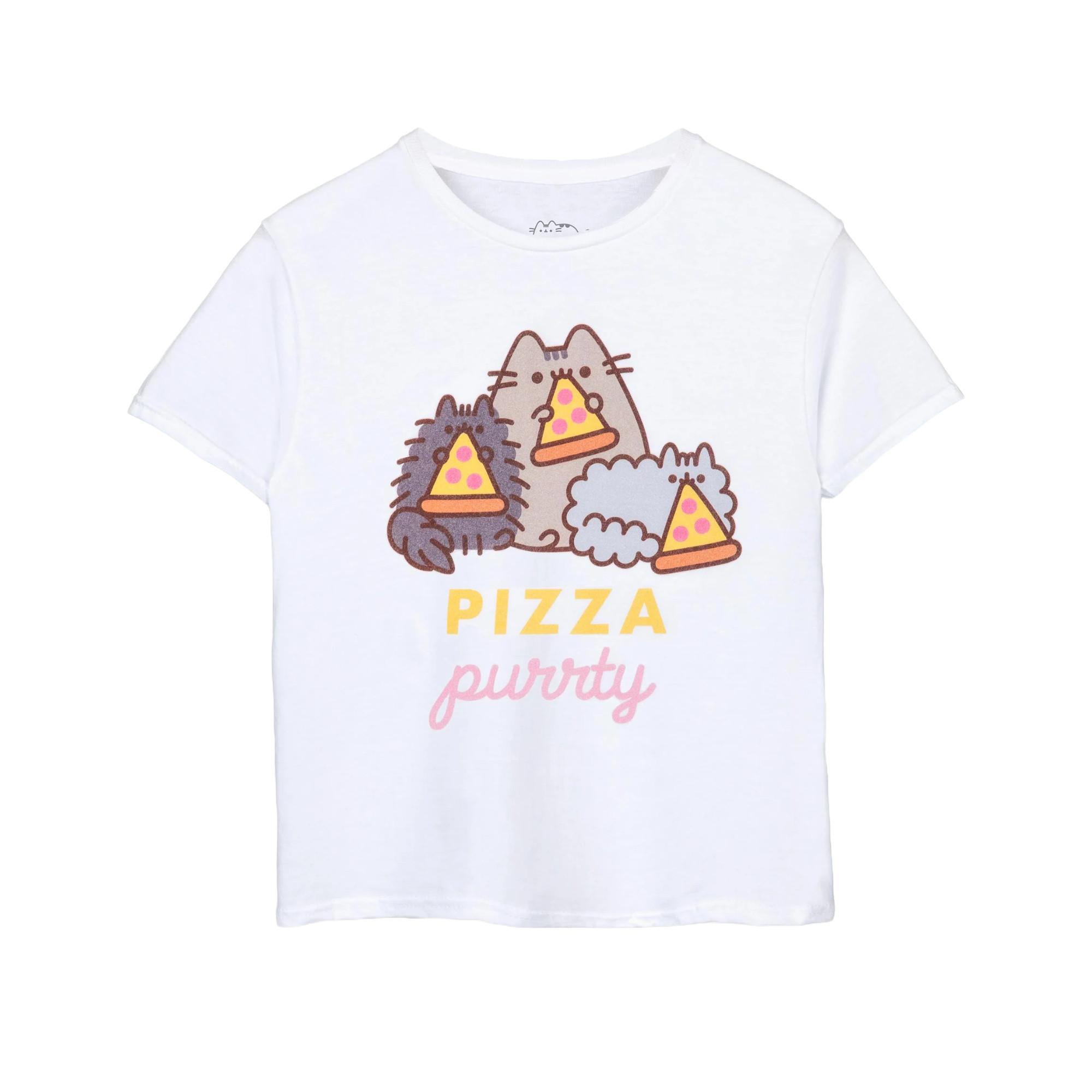 PUSHEEN  Pizza Purrty TShirt  kurzärmlig 