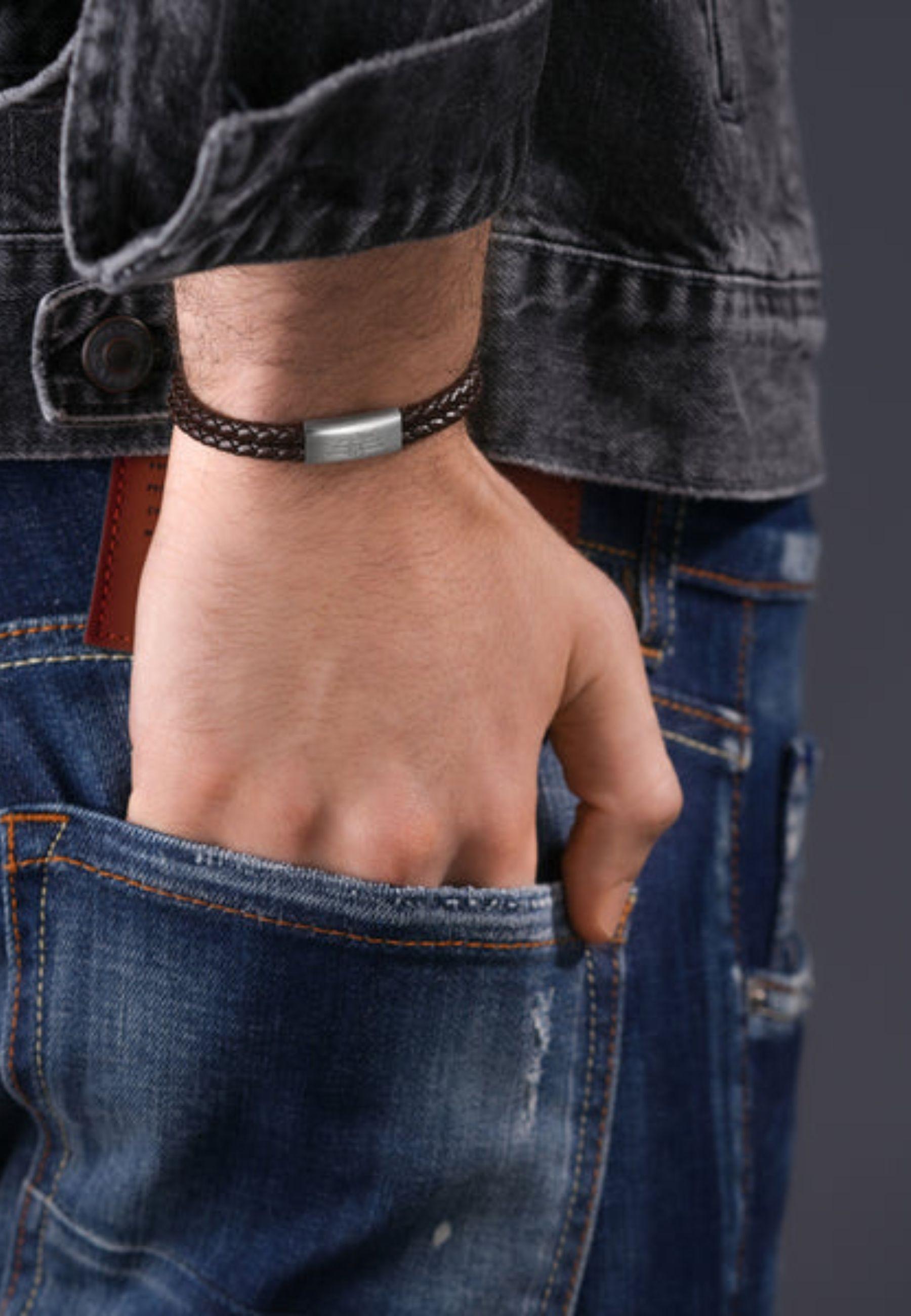 Police  Bracelet Parallel de  pour hommes 