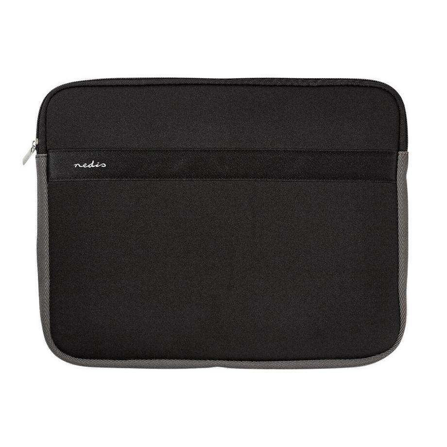 Nedis  Notebook Väska | 13-14 " | Neopren | Anthrazit / Svart | 20 mm | 270 mm | 335 mm 