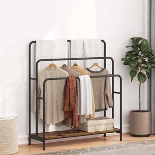 VidaXL Moderner kleiderständer holzwerkstoff  