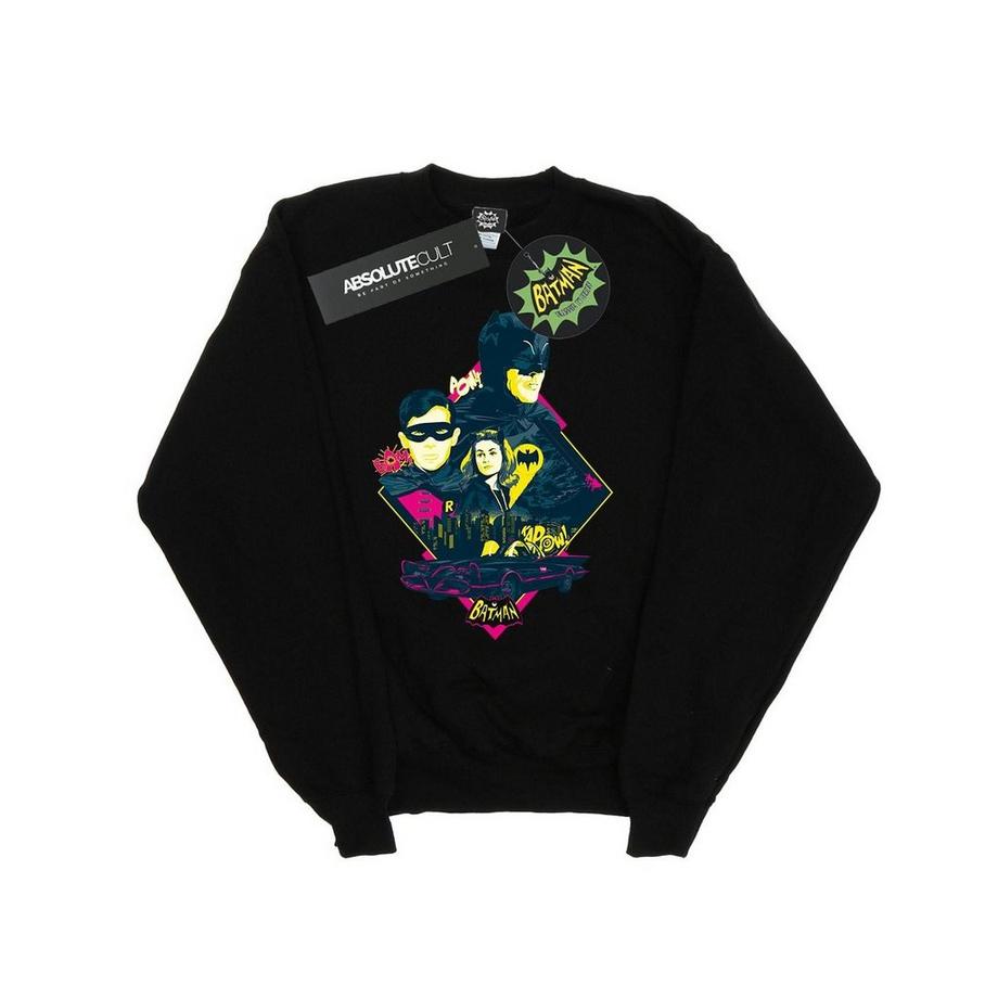 DC COMICS Batman Retro Pop Art Sweatshirt  