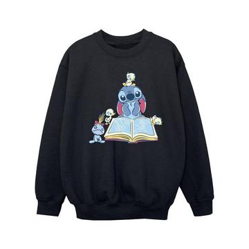 Lilo & Stitch Reading A Book Sweatshirt