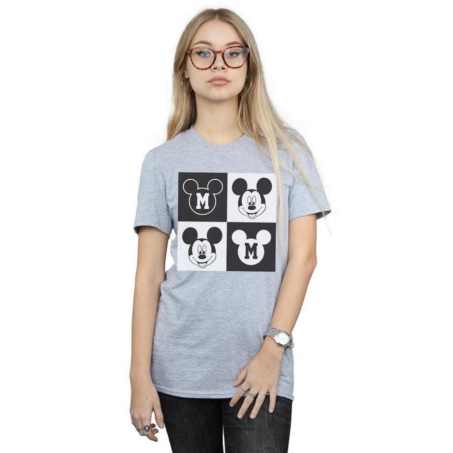 Disney Mickey Mouse Check T-Shirt  